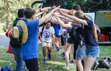 Arriving to NYSF 2018 2