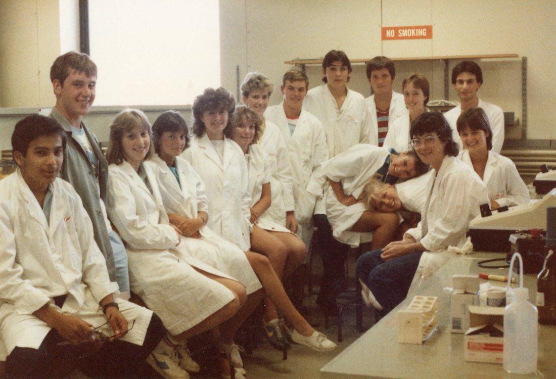 1985 Lab Visit