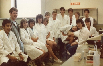 1985 Lab Visit