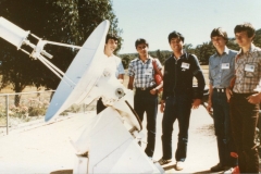 1984 Lab Visit Satellite