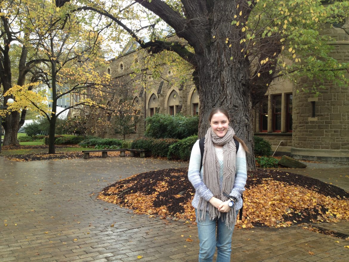 Claire Demeo, NYSF alumna 2014, on studying at The University of Melbourne - content image