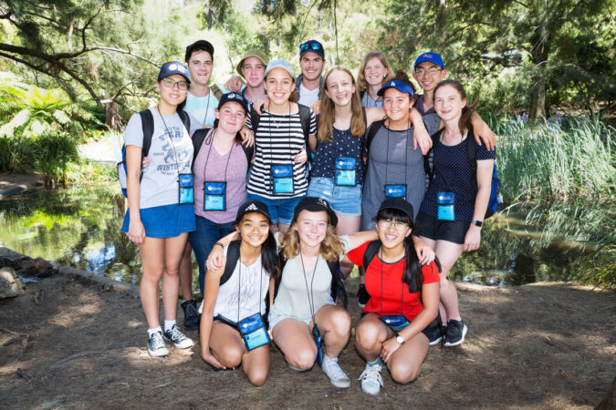 Young NYSF in a group shot out doors