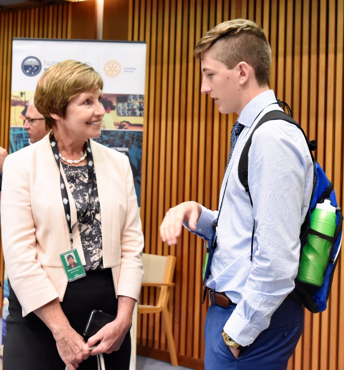 NYSF 2017 Session C welcomed to Parliament House - content image