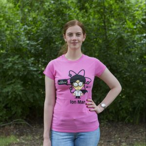 woman modelling tshirt