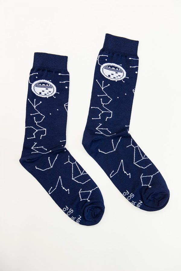 navy socks