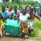 A community of people greatly benefiting from Shelterbox