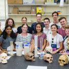 A group shot of NYSF scholarship students