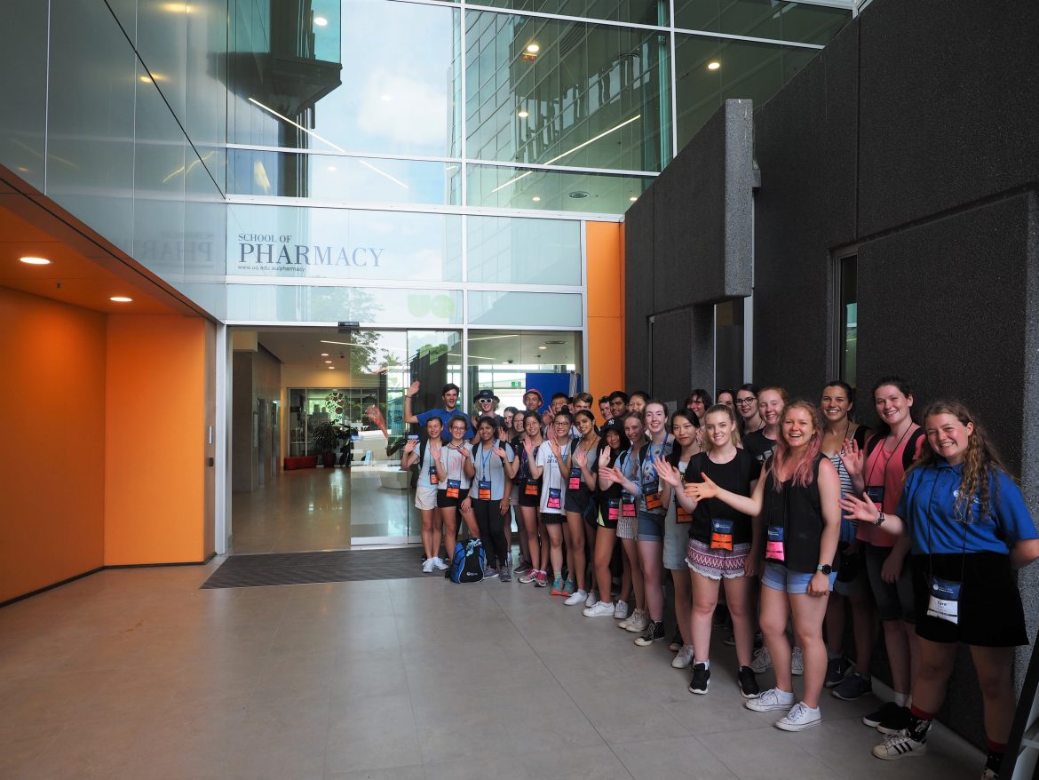 Curie and Cornforth groups at UQ's Pharmacy Centre of Excellence (PACE)