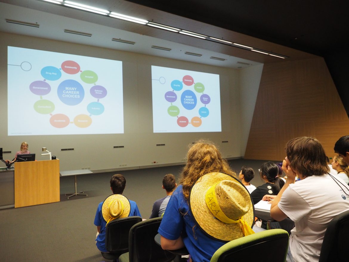 Curie and Cornforth groups at UQ's Pharmacy Centre of Excellence (PACE)