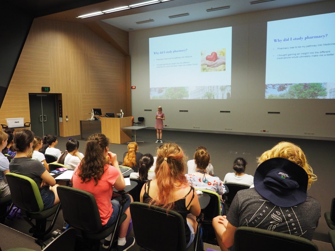 Curie and Cornforth groups at UQ's Pharmacy Centre of Excellence (PACE)