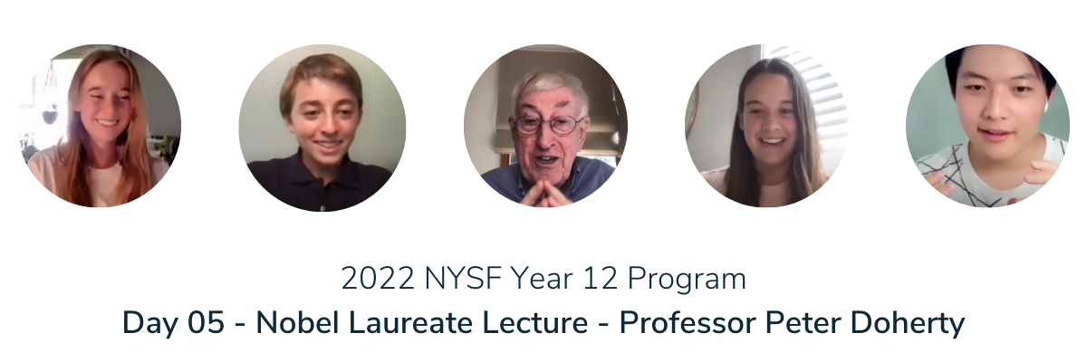 A Beginner’s Guide in Believing in Yourself: An Afternoon with Nobel Laureate Professor Peter Doherty - feature image, used as a supportive image and isn't important to understand article