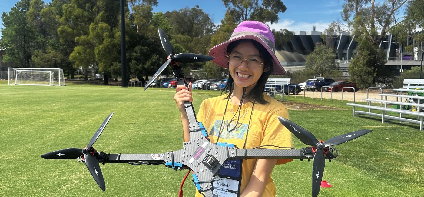 Reever and the drone she named “Roger” after the expression “Roger that”.