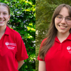 2027 NYSF Year 12 Program Chiefs of Staff, Aquila and Elizabeth (L to R)